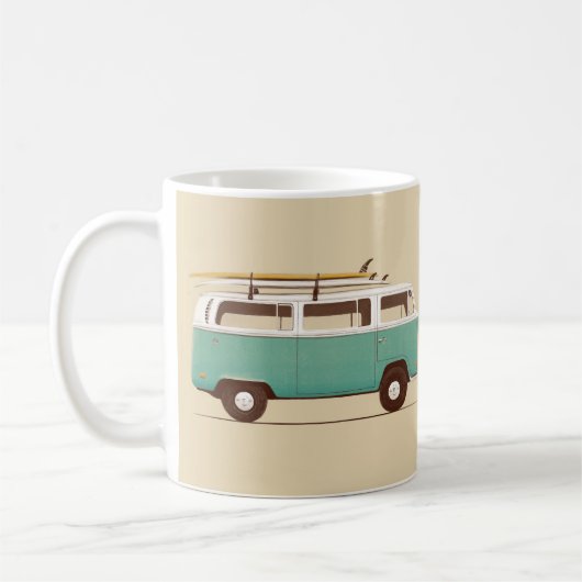 Blue Van | Florent Bodart Koffiemok (Links)