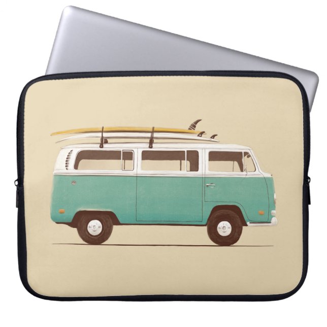 Blue Van | Florent Bodart Laptop Sleeve (Voorkant)