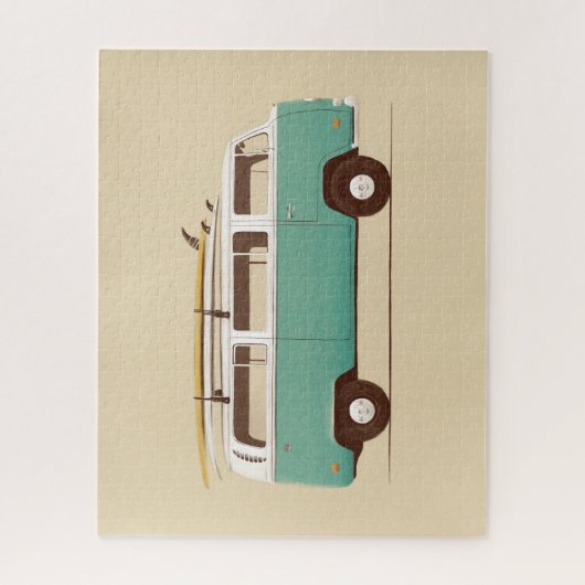 Blue Van | Florent Bodart Legpuzzel (Verticaal)