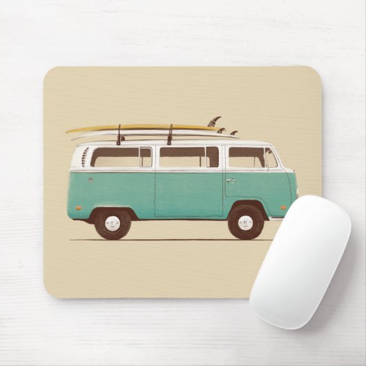 Blue Van | Florent Bodart Muismat (Met muis)