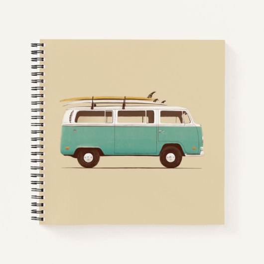 Blue Van | Florent Bodart Notitieboek (Voorkant)