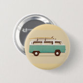 Blue Van | Florent Bodart Ronde Button 5,7 Cm (Voorkant /achterkant)