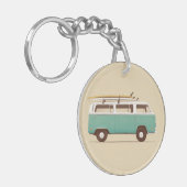 Blue Van | Florent Bodart Sleutelhanger (Voorkant Links)