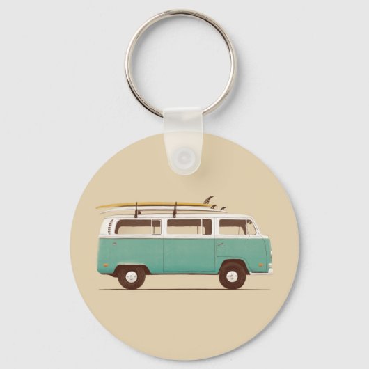 Blue Van | Florent Bodart Sleutelhanger (Voorkant)