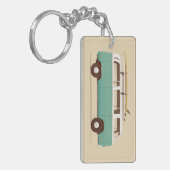 Blue Van | Florent Bodart Sleutelhanger (Voorkant Links)