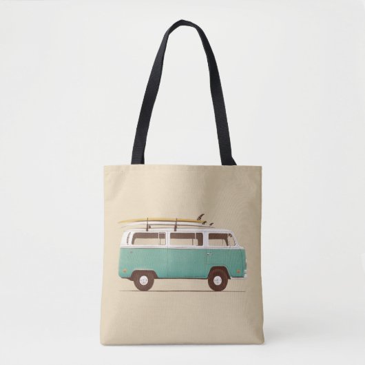 Blue Van | Florent Bodart Tote Bag (Voorkant)