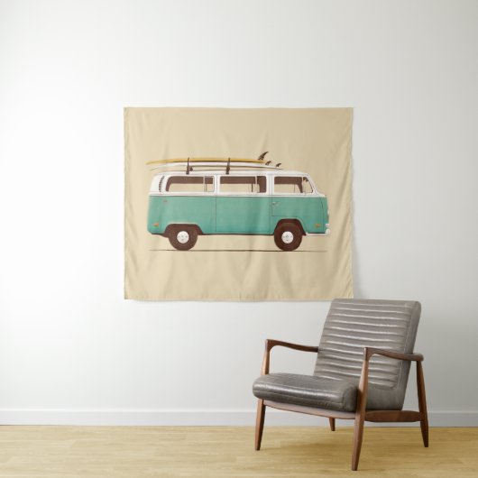 Blue Van | Florent Bodart Wandkleed (In Situ (horizontaal))