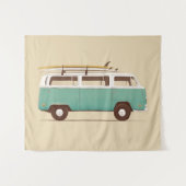 Blue Van | Florent Bodart Wandkleed (Voorkant (horizontaal))