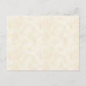 Blue Vanda Orchid  Botanical Briefkaart (Achterkant)