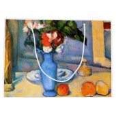 Blue Vase Flowers, Paul Cezanne Groot Cadeauzakje (Achterkant)