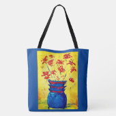 Blue Vase Tas (Achterkant)