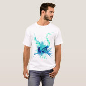 Blue Vector T-shirt (Voorkant volledig)