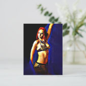 Blue Veil Briefkaart (Staand voorkant)