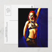 Blue Veil Briefkaart (Voorkant / Achterkant)