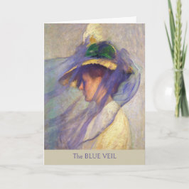 Blue Veil Edmund C Tarbell Poetic Impressionisme Kaart