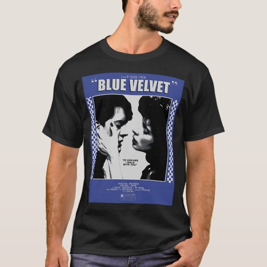Blue Velvet Movie T-shirt (Voorkant)