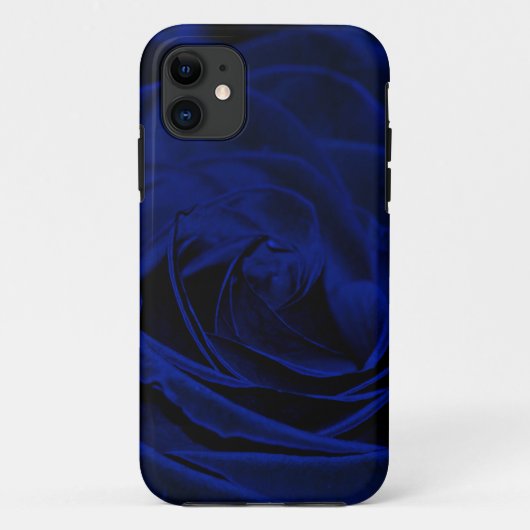 Blue Velvet roos.jpg Case-Mate iPhone Case (Achterkant)