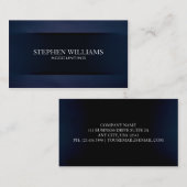 Blue Velvet Visitekaartje (Voorkant / Achterkant)