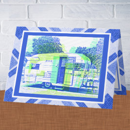 Blue  Vibe Camper Trailer Vaderdag Kaart