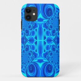 Blue Vibrant Swirl Phone Case