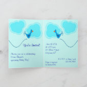 Blue Vichy Baby shower (Binnen)