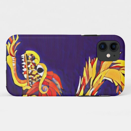 Blue Violet Dragon Case-Mate iPhone Case (Achterkant (horizontaal))