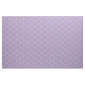 Blue Violet Frosted Orchid Damask Stof (Fat Quarter)