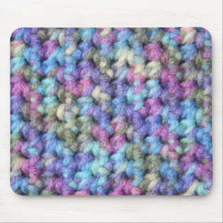 Blue Violet Multi-Color Crochet Muismat
