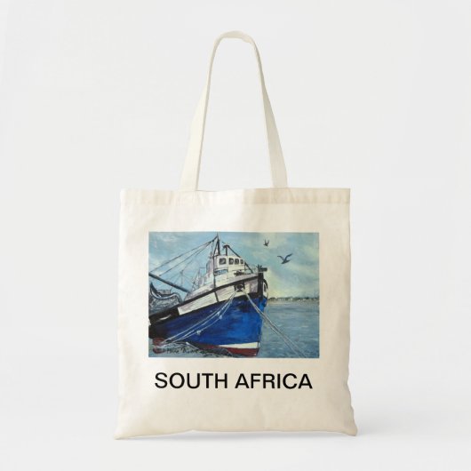Blue Vissen Boat Bag Tote Bag (Voorkant)
