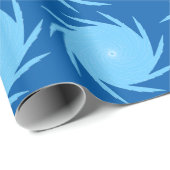Blue Vortex Cadeaupapier (Rol Hoek)