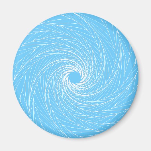 Blue Vortex Magneet (Voorkant)