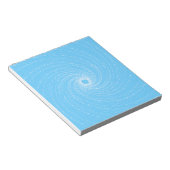 Blue Vortex Notitieblok (Schuin)