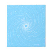 Blue Vortex Notitieblok (Voorkant)