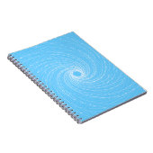 Blue Vortex Notitieboek (Rechterzijde)