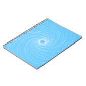 Blue Vortex Notitieboek (Linkerzijde)