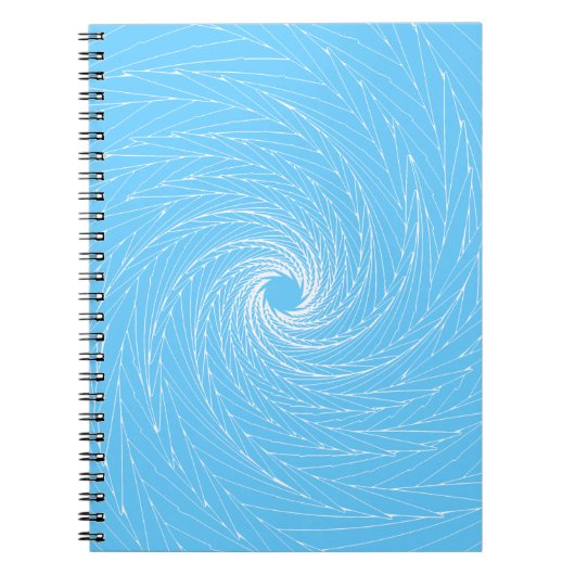 Blue Vortex Notitieboek (Voorkant)