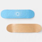 Blue Vortex Persoonlijk Skateboard (Horizontaal)