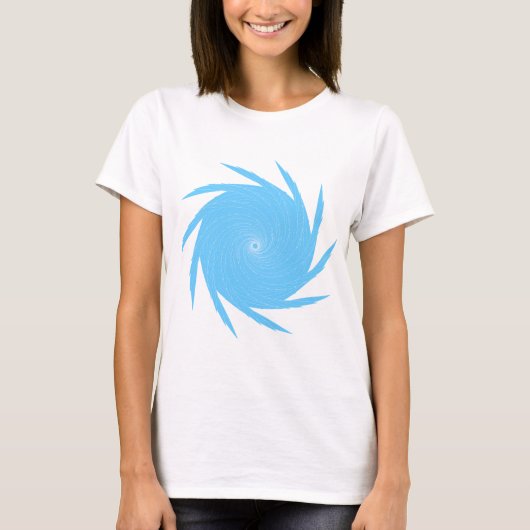 Blue Vortex T-shirt (Voorkant)