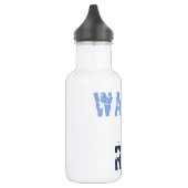 BLUE WALK JOG RUN (font SMUDGE) Waterfles (Links)