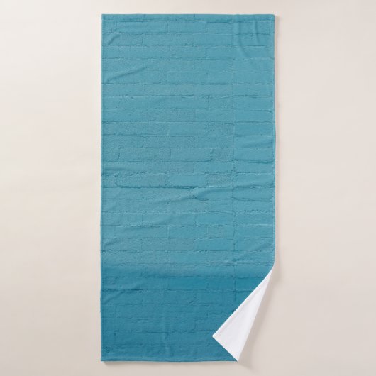 BLUE WALL BRICKS BADHANDDOEK (Badhanddoek)