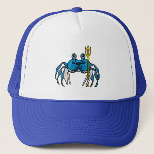 Blue Warrior Crab Trucker Pet