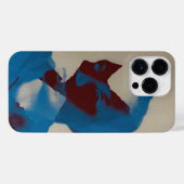 Blue Warrior Hoesje iPhone Hoesje (Achterkant horizontaal)