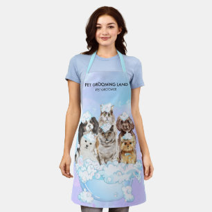 Blue Wash Huisdierverzorging Honden Katten Spa Schort