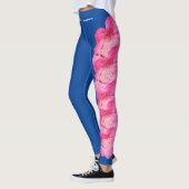 Blue Washington State Rhododendron Flower Leggings (Links)