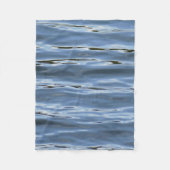 Blue water blanket, wet blanket fleece deken (Voorkant)