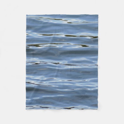 Blue water blanket, wet blanket fleece deken (Voorkant)