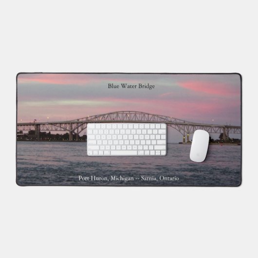 Blue Water Bridge bureaumat (Keyboard & Muis)