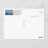 Blue Water Bridge-kaart Briefkaart (Achterkant)