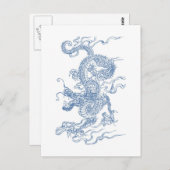 Blue Water Dragon 2012 Briefkaart (Voorkant / Achterkant)