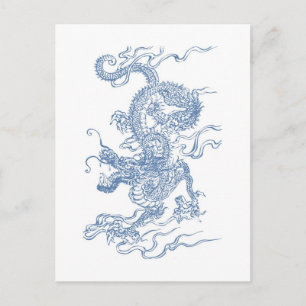 Blue Water Dragon 2012 Briefkaart